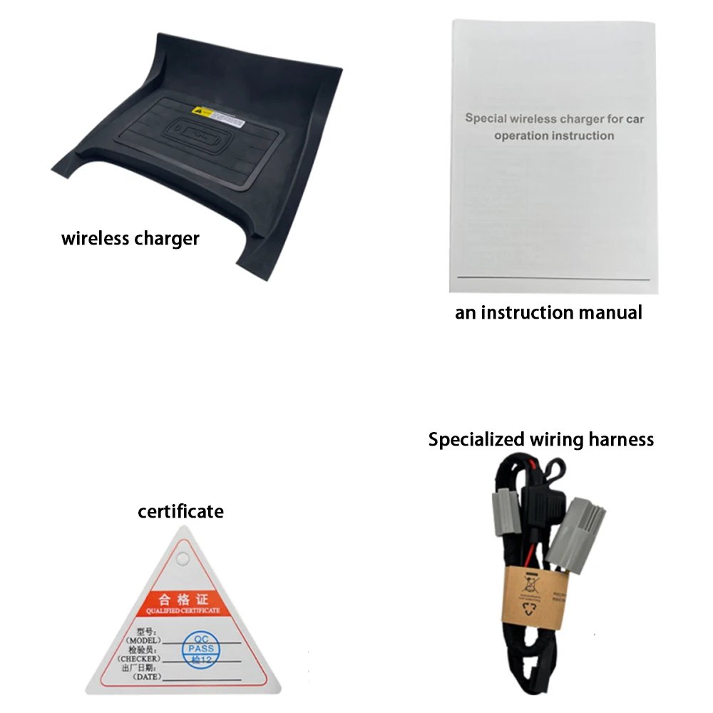 for Land Rover Discovery Sport L550 2014–2025 Center Console Storage Wireless Mobile Phone Charger QI 18W Magsafe Fast Charging