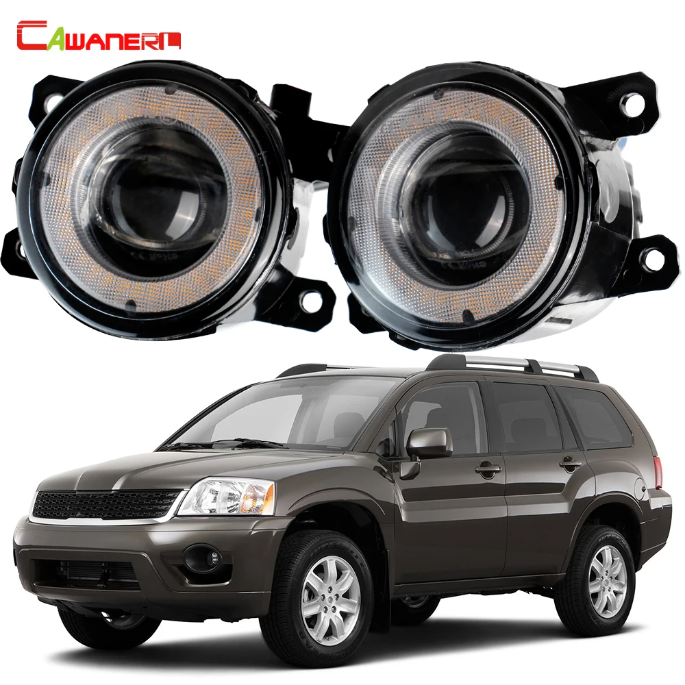 

2 X автомобильные противотуманные фары в сборе H11 LED Angel Eye DRL дневные ходовые огни 30 Вт для Mitsubishi Endeavour 2006 2007 2008 2009 2010 2011