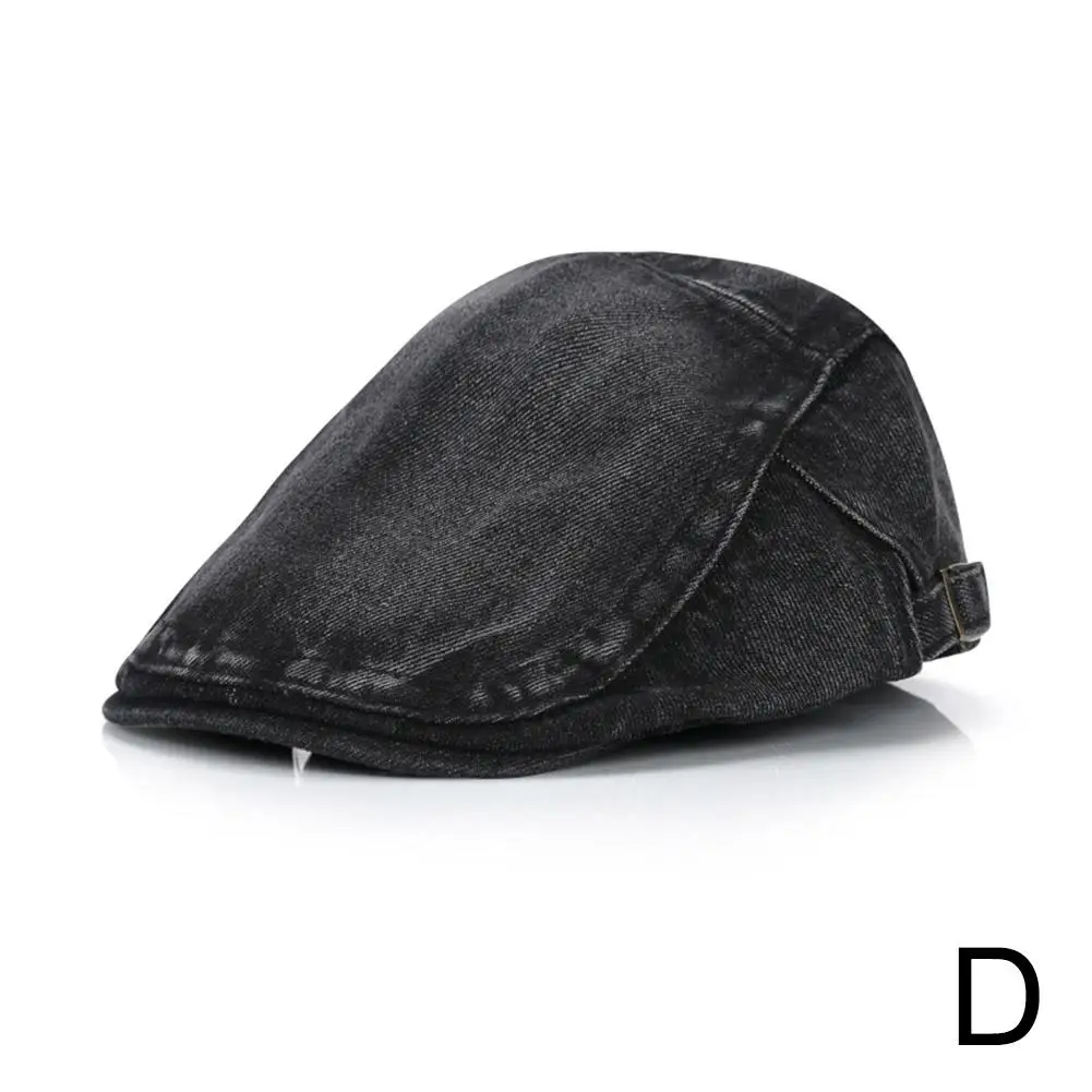 Vintage Beret Hats Solid Forward Peaked Cap Spring British Hat Berets Caps Beret Women Military Painter Streetwear Summer W6u9