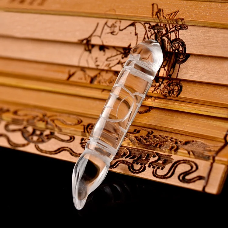 Natural White Crystal Wenchang Pen Pendant