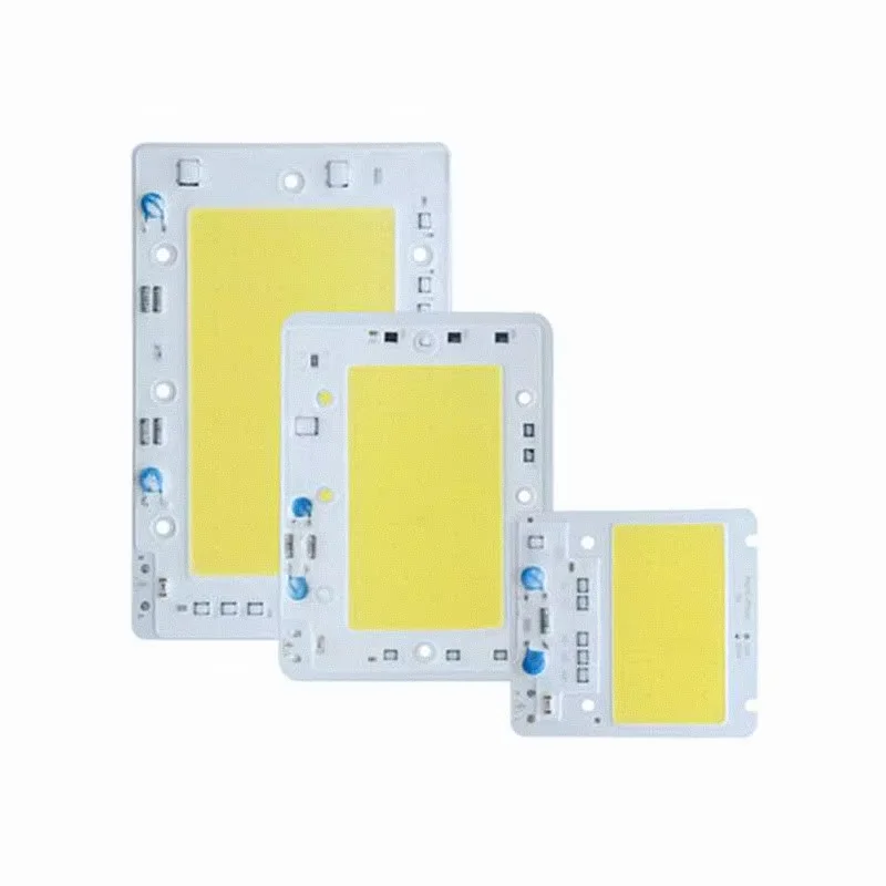 COBテクノロジーを搭載したスマートLEDチップ照明,IC,都市電力,白/暖かい白,50w/100w /150w, ac220v, 110v