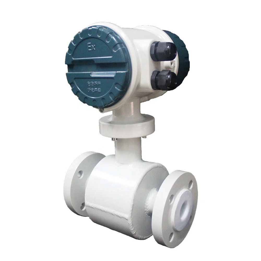Flange Clamp Fire Hydrant Liquid Control Water Counter Flow Sensor Pulse Meter Digital Electromagnetic Flow Meter