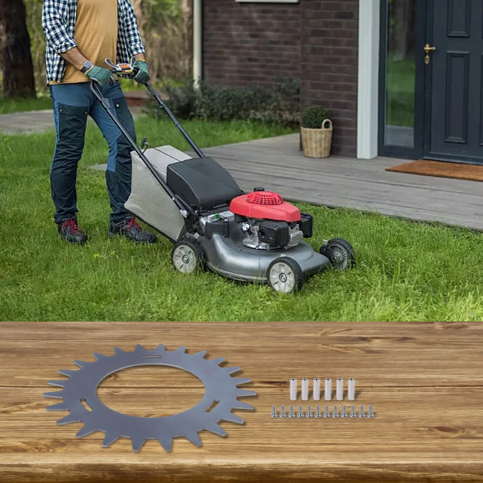 

Compatible With Lawnmower Robots Robot Lawn Mower Robust Metal Construction Wear Resistant Material Weather Resistant