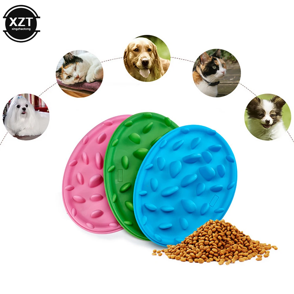 Pet Dog Slow Feeder Bowl Fun Non Slip Anti-Gulping Slower Food Feeding Dishes Eco Dog Bowl for Large Medium Small Dogs Puppy