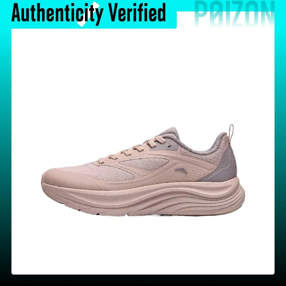 Anta Travel 3.5 Synthetic Leather Cushioning Abrasion Resistant Breathable Low top Casual Running Shoes Women's 122645545-4
