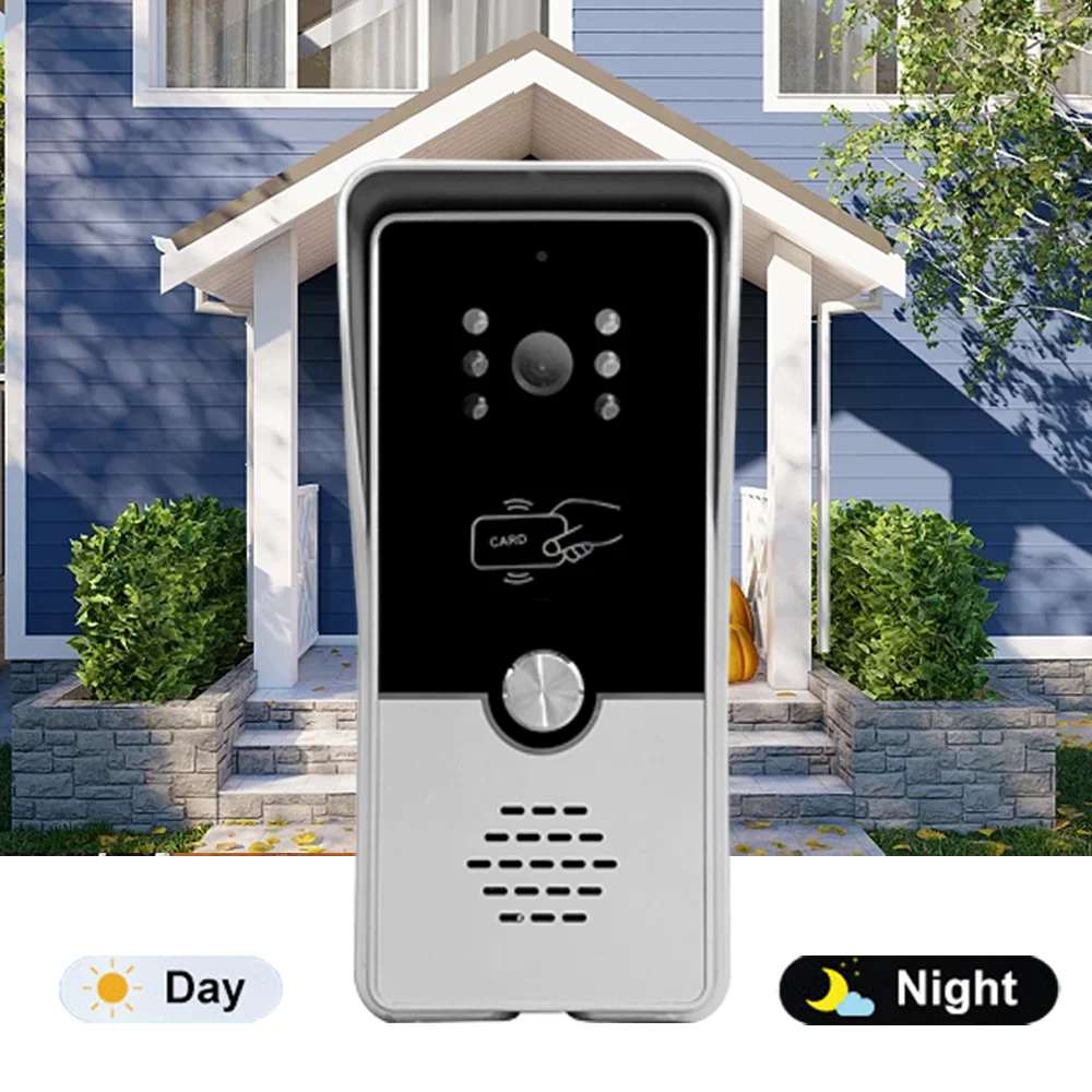 Visual Doorbell Villa Intelligent Visual Intercom Cat Eye Home Video Surveillance Wired Intercom Access Control System