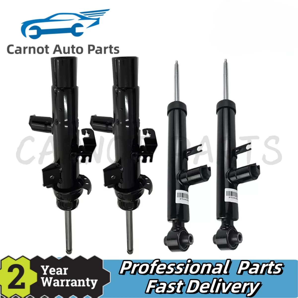 2PCS Front Rear Electric Sensor Shock Absorbers For BMW 1 Series F20 F21 2010-2019 with VDC Sensor 37116797899,33526860328