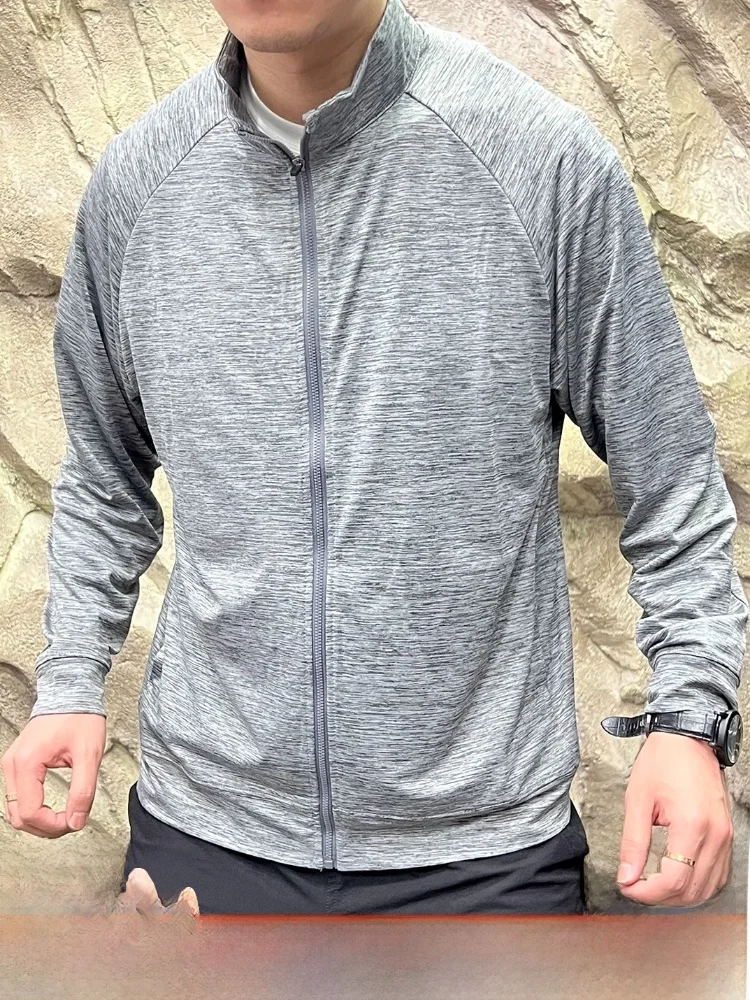 

Nordic Single 360 Deee Высокоэластичное легкое спортивное пальто Jaet Qui Dry Дышащее повседневное пальто с воротником-стойкой на молнии для меня...