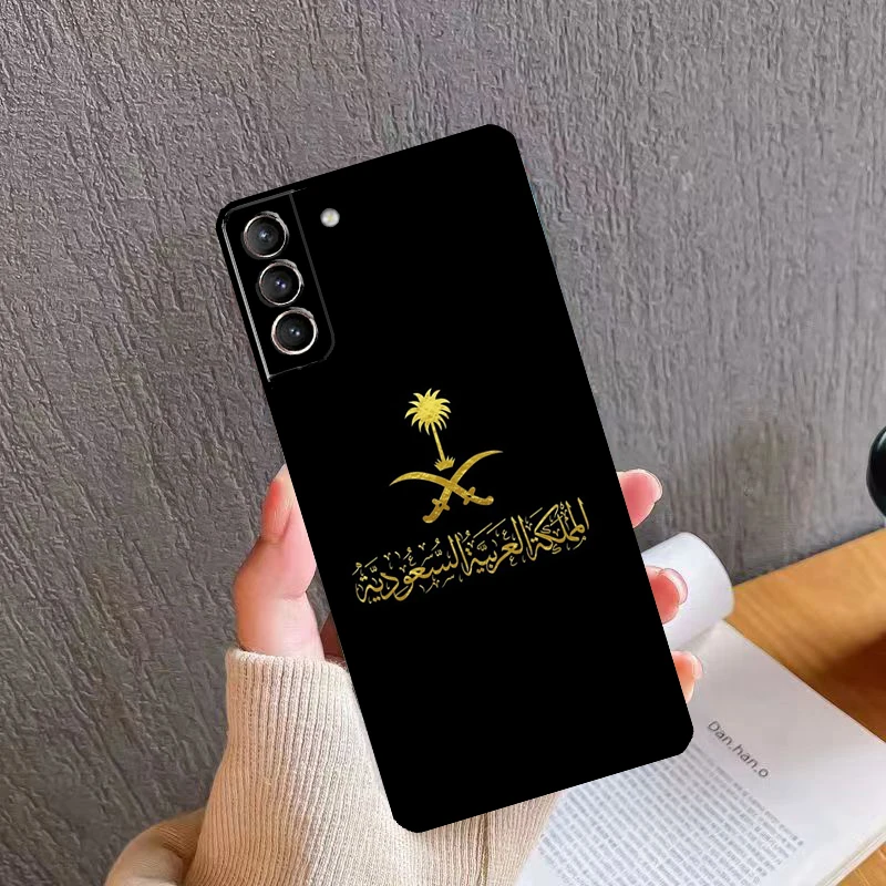 Kingdom of Saudi Arabia Flag Phone Case For Samsung Galaxy S25 Ultra S20 S21 S22 S23 S24 S9 S10 Plus S24 FE S25 FE Cover #5