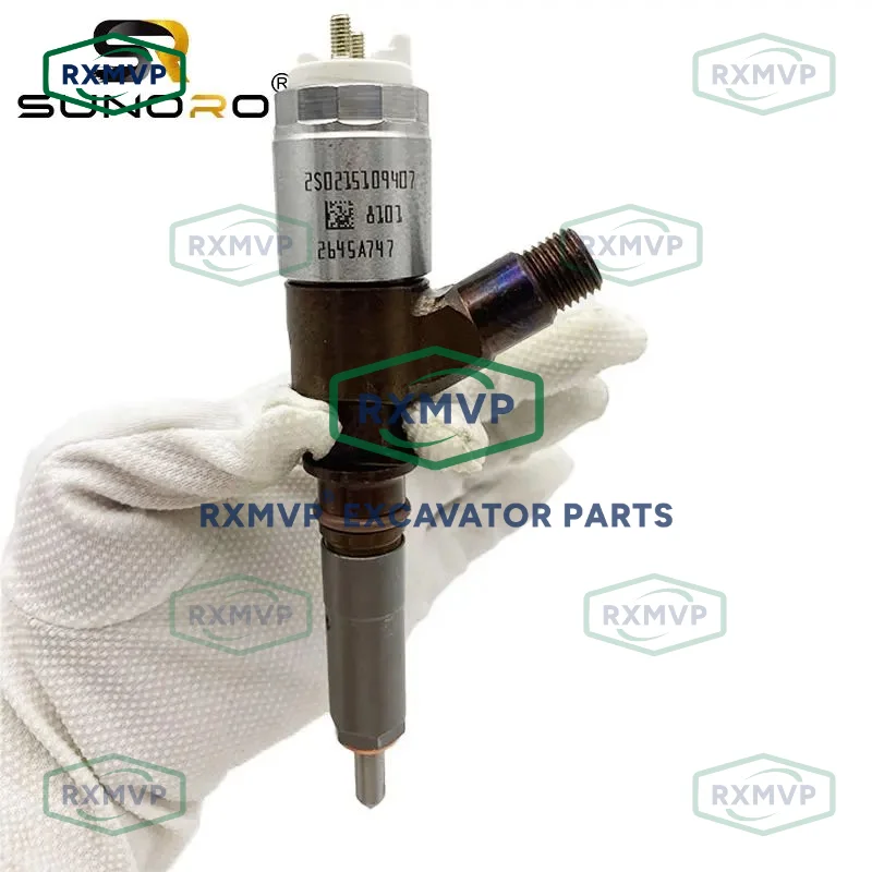 SUNORO High Quality Diesel Fuel Injector 320-0680 2645A747 For CAT 323D Excavator C6.6 Engine