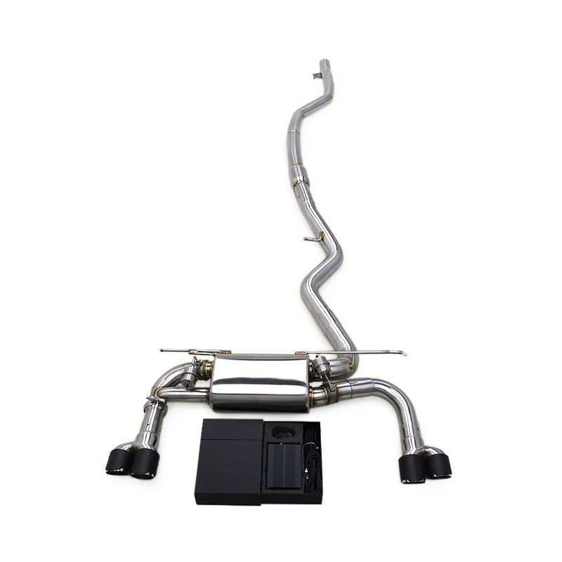 

Yooking Stainless Steel Exhaust Muffler Exhaust Pipe For BMW 420i/430i G22/G23 2.0T/3.0T 2021-2023 With Carbon Fiber Tips