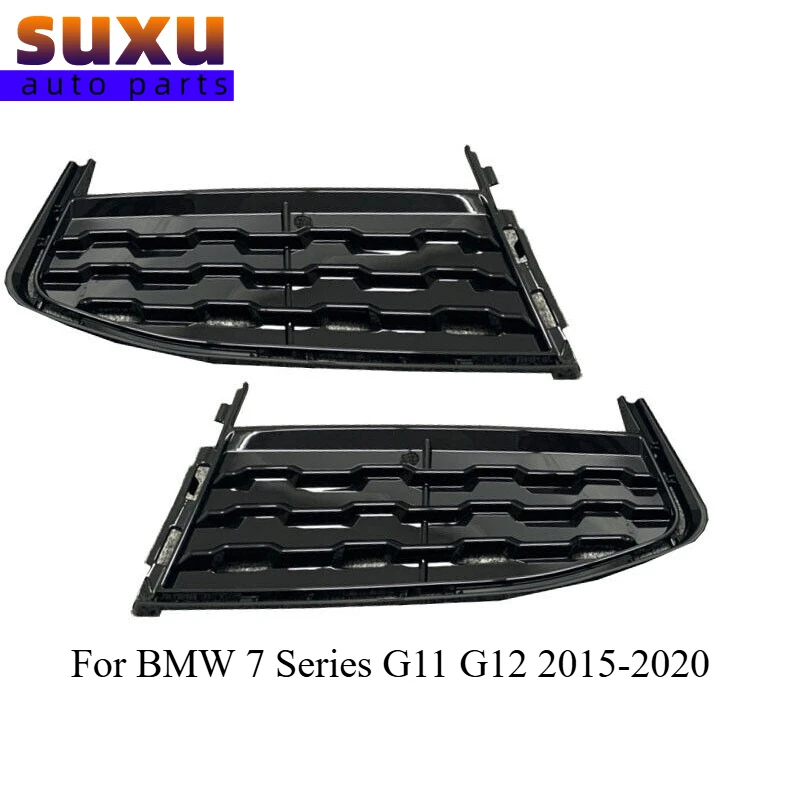 

51118092157 51118092158 Автомобиль, 1 пара, левый/правый передний бампер, боковые гоночные грили, крышка противотуманной фары для BMW 7 серии G11 G12 2015-2020