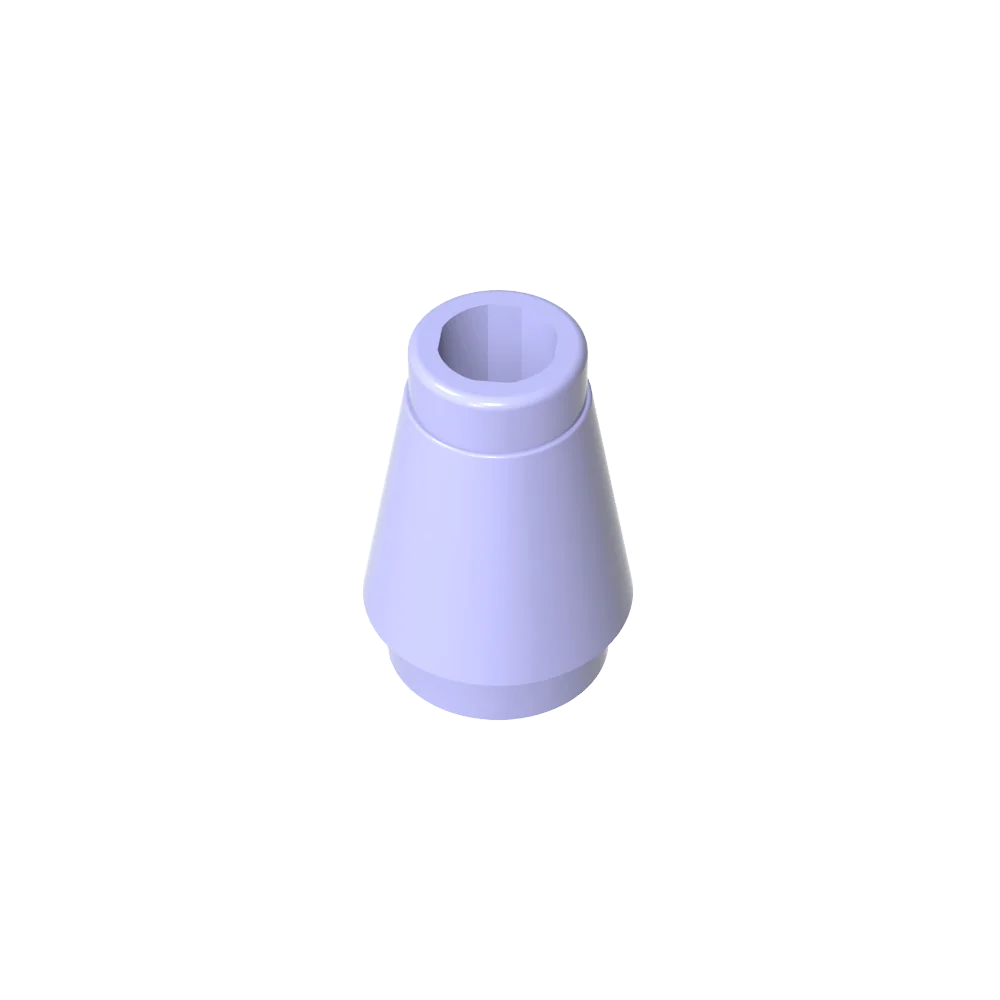 Gobricks GDS-606 NASE CONE KLEIN 1X1 kompatibel mit Lego 4589 6188 59900 64288 DIY-Lernbausteinen für Kinder