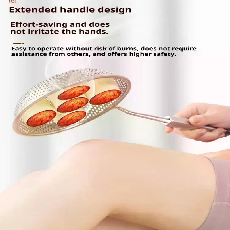 

Handheld Moxa Roll Extender Tool, Moxibustion Stick Extender Anti-Scalding Moxibustion Tool Strainer Anti-Scalding Net