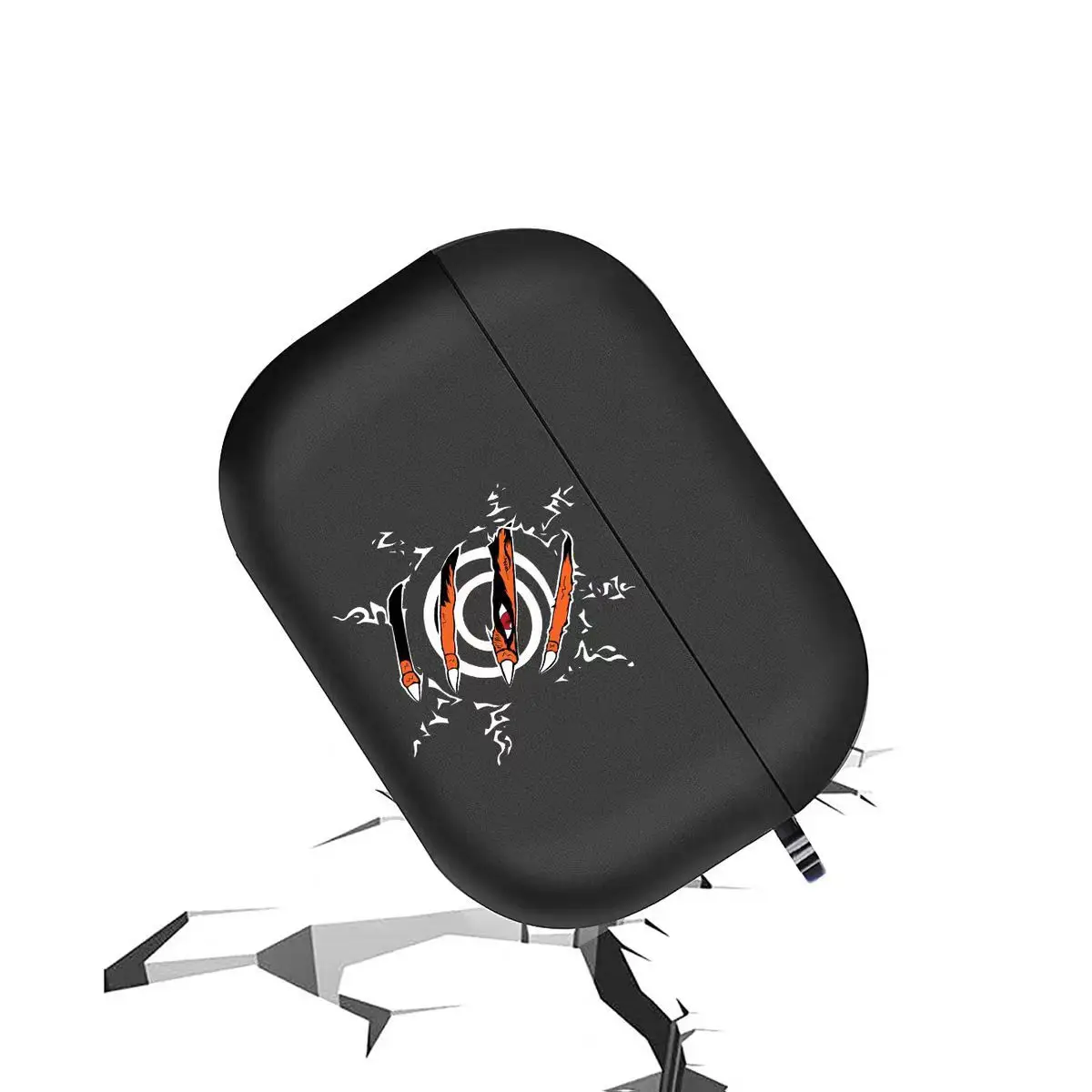 ناروتو عيون سماعة جراب هاتف ل أبل AirPods 1 2 3 برو 4 Pro2 2nd لطيف ناروتو سماعة رأس بخاصية البلوتوث سماعة غطاء ناعم