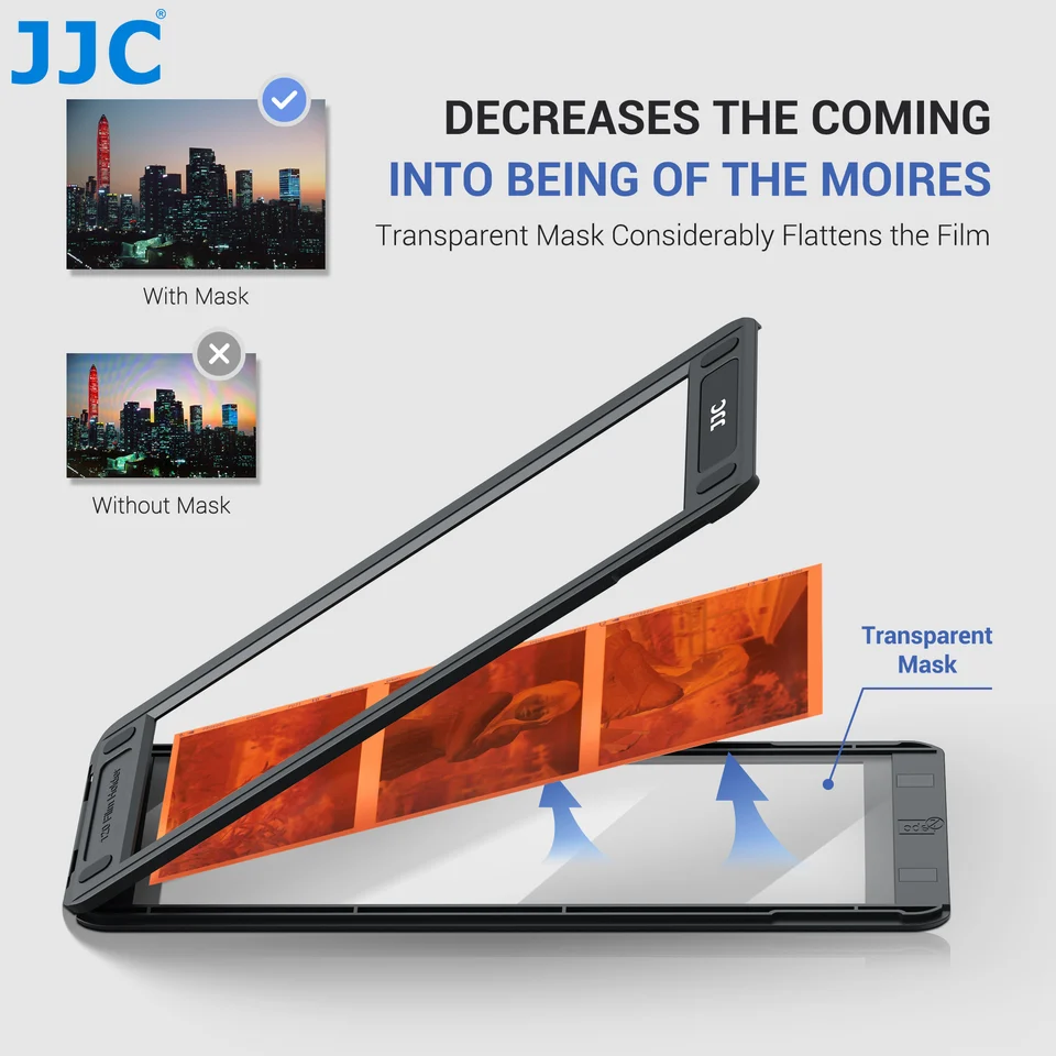 JJC Film Slide Holder for 35mm / 120 Film, 35mm Negatives Film