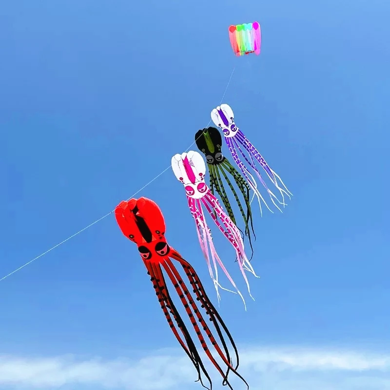 free shipping large octopus kite professional kite peonza madera camp fire gazing outdoor toys power kite paracaida drachen hoka