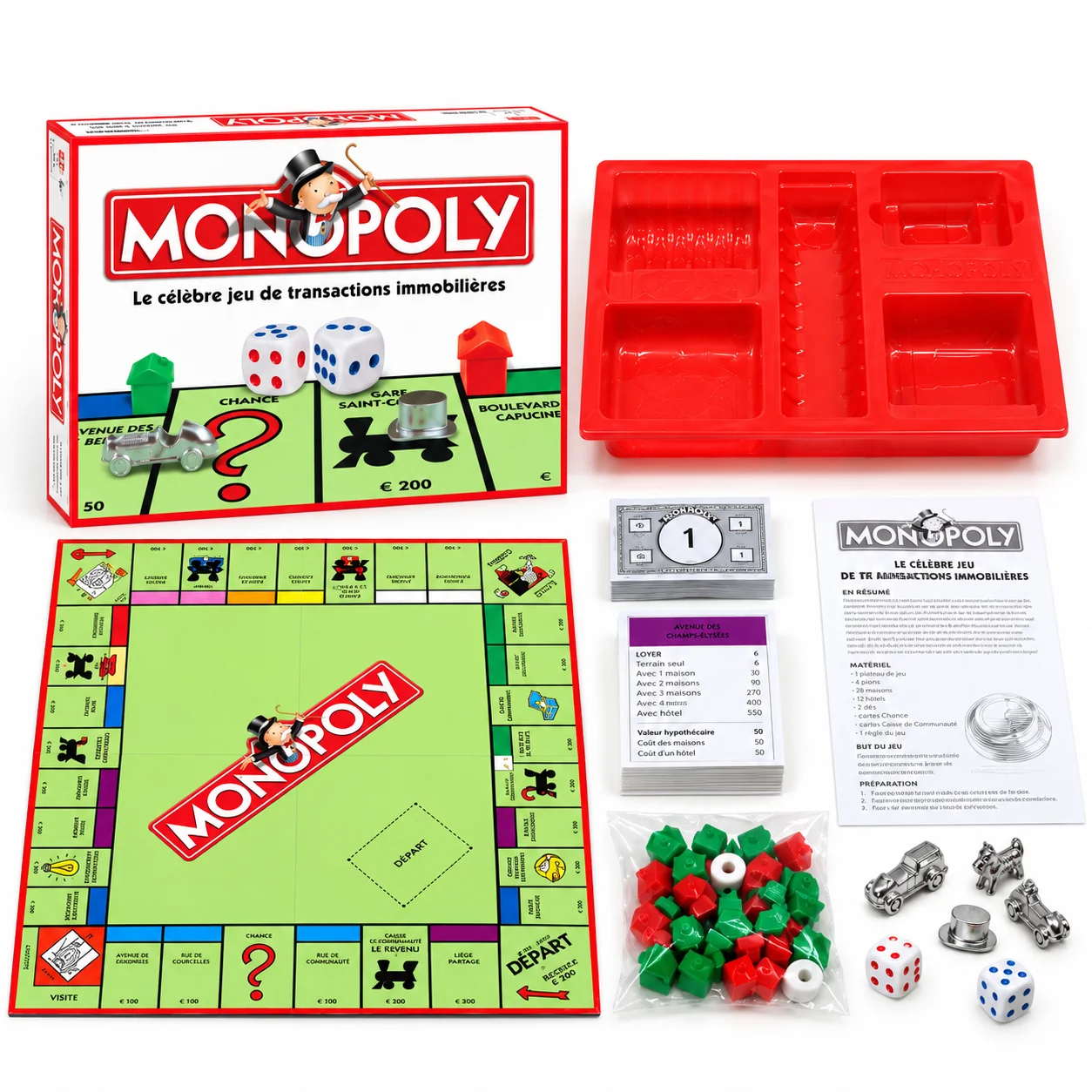 Jeu de société Monopoly en fra - Hasbro Game Monopoly avis et prix