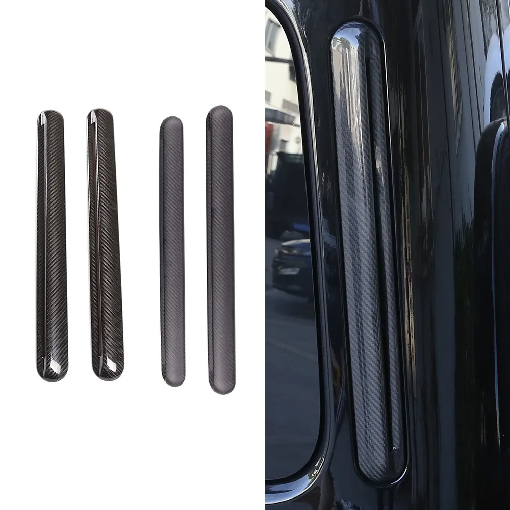 

Car Body Rear Side Air Vent For Mercedes Benz W463 G Class 2019-2022 Styling Carbon Fibre Decoration Trim Cover Accessories
