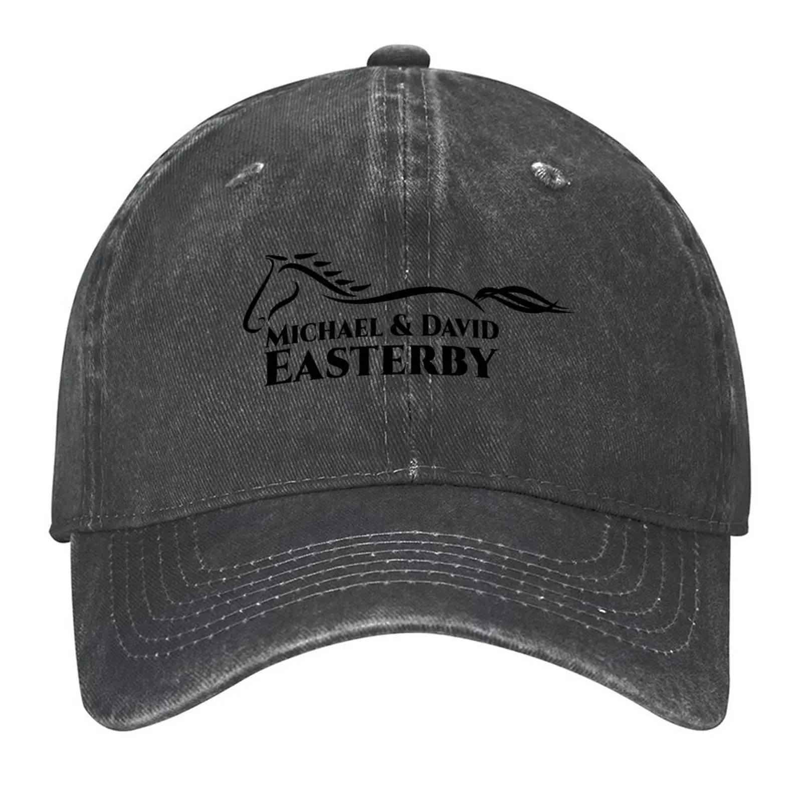 

Michael & David Easterby Racing black Baseball Cap Thermal Visor Sports Cap Winter hat Boy Child Women's