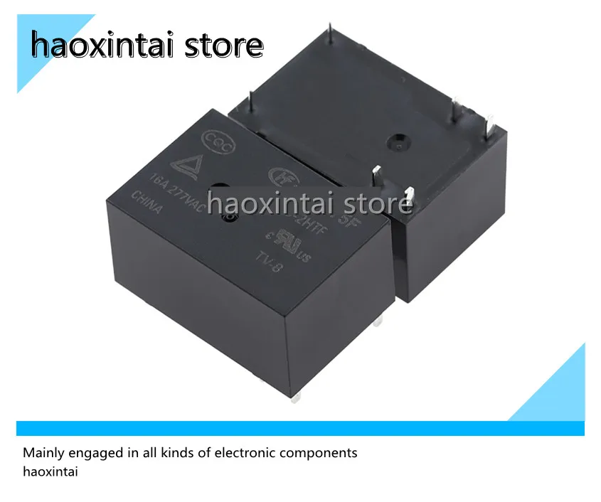 1pcs  HF175F-5-2HTF two groups of normally open 16A 277VAC small high power DC relay