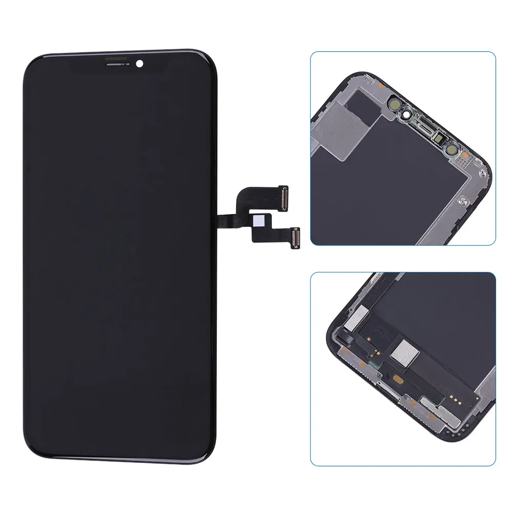 100% Test Premium Lcd OLED For IPhone XS New Display Touch With 3D Touch Screen Replacement Factory Display