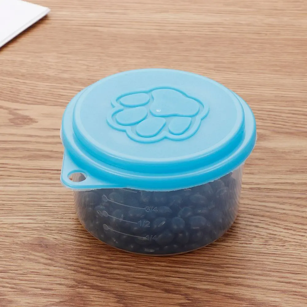 1/3/5 PCS Pet Food Tin Cover Plastic Lids Can Caps Fresh Top Covers Storage Reusable Food Storage Keep Fresh Tin Cover Cans Cap