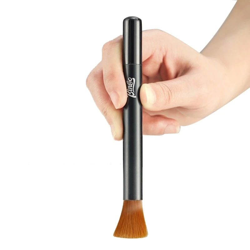 Coffee Cleaning Brush Coffee Bar Brush Espresso Grinder Brush with Metal Handle Perfect for Cleaning Powder Flour Dropshipping