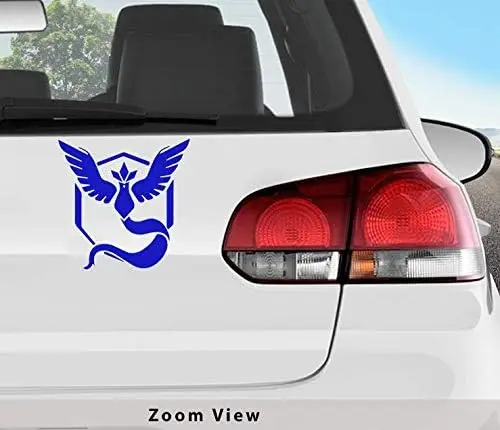 

1PC Team Mystic for Pokemun Go Vinyl Decals Bumper Stickers for Cars, Van, Trucks, Laptop