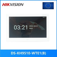 HIKVISION international version 10 inch DS-KH9510-WTE1(B) Indoor Monitor,802.3af POE, app Hik-connect,WiFi,Video intercom