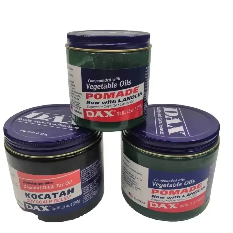 Dax Hair Styling Waxes Cream DAX Vegetable Oils Pomade for Hair Health Olive Oil Vegetable Oil Hair Max Care 397ml