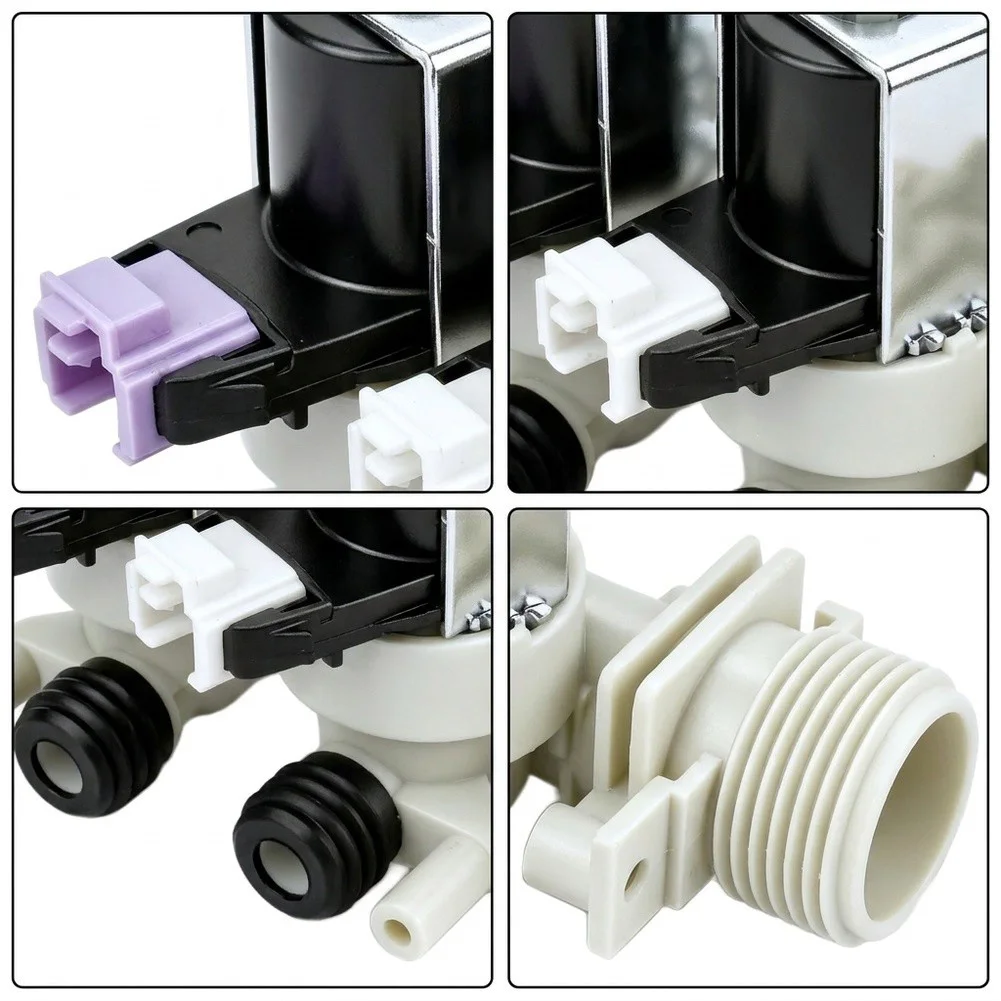 Water Inlet Valve 110453 for Splendide and For Westland Washers Models 122 WFL1300XD ARWXF129W WD2100XCPNA RV Use