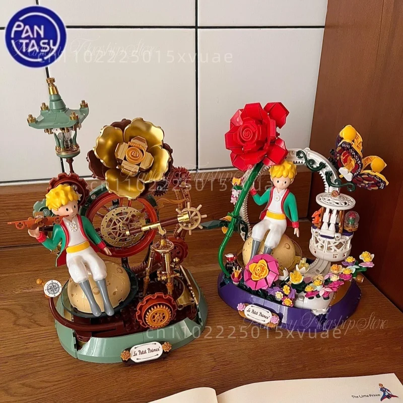 

Pantasy Маленький принц, строительные блоки, серия звезд, образовательная сборная модель, игрушки, украшение для рабочего стола, детские праздничные подарки