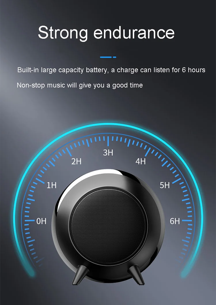 High Quality Portable Wireless Sound Speakers Mini Cute Gift Smart Sound Box Multifunctional Speakers