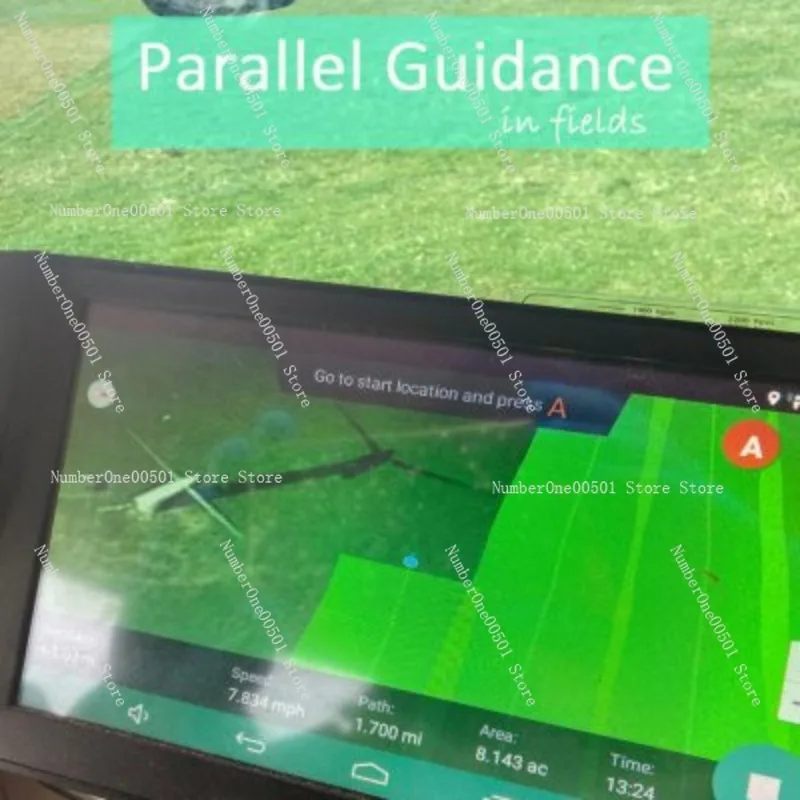 

GPS precise positioning saves spraying costs navigator 9-inch 7-inch intelligent vehicle mounted agricultural tractor