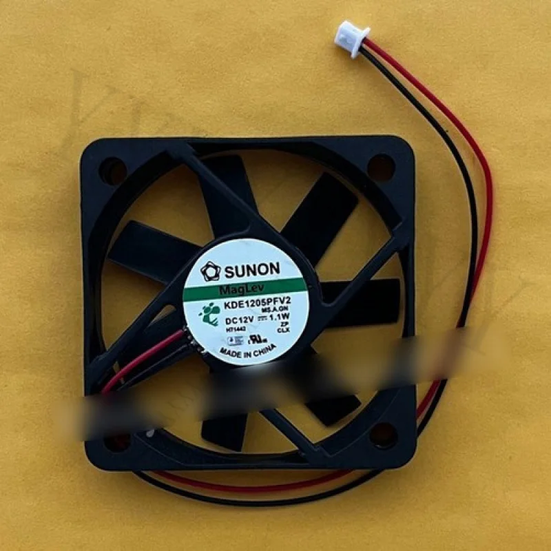 

q+1PCS New for SUNON MagLev KDE1205PFV2 DC12V 1.1W 2-wire Cooling Fan # QW.