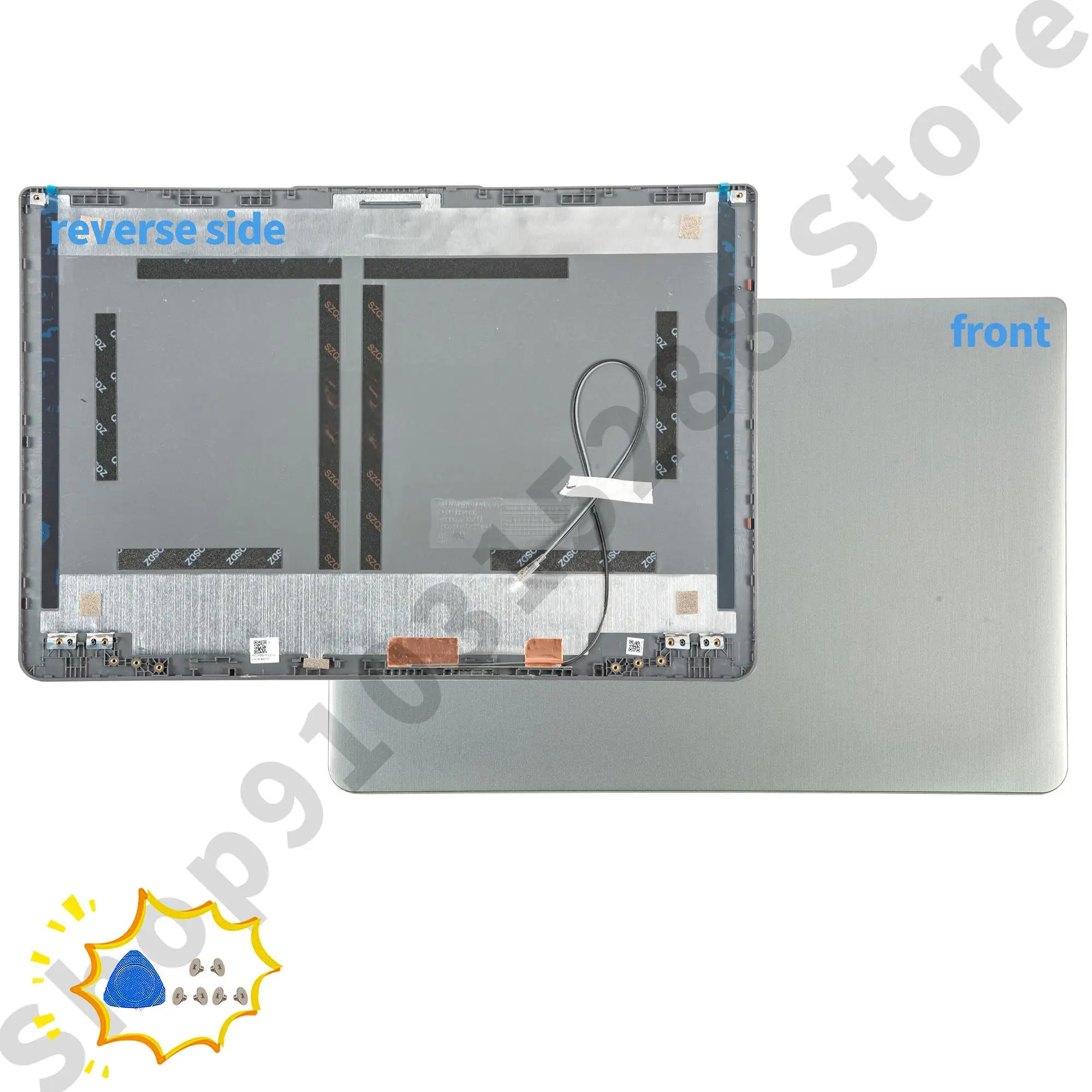 Novas peças para ideapad 3 15aba7 3-15 ia7 2022 lcd capa traseira ap2jd 000300   Caixa inferior do apoio para as mãos da moldura para laptop substitui JS578