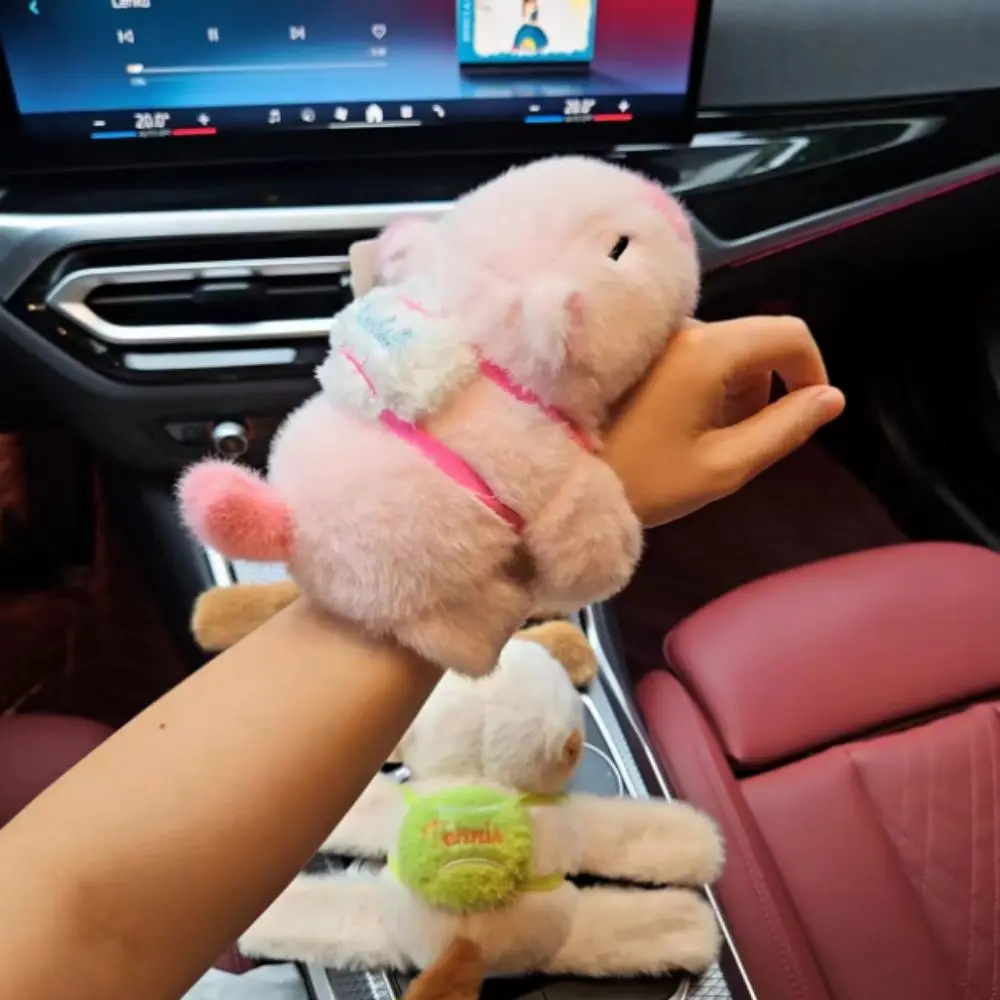 مضحك كابيبارا صفعة أساور الكرتون الدمى كابيبارا صفعة معصمه العناق صفعة لعبة هدية