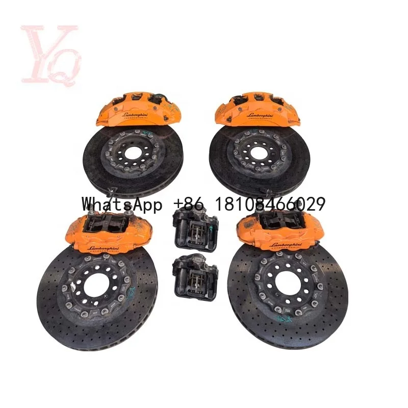 Оригинальные б/у передние задние тормозные диски, подушечки, новый комплект для Lamborghini AVENTADOR LP700 LP740