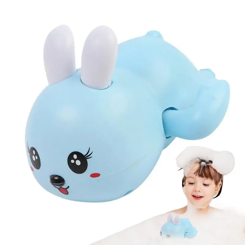 

Clockwork Bath Toys Animal Bathing Toy Cute Bunny Bathtub Interactive Toys For Home Bathroom Interesting Bathing Process