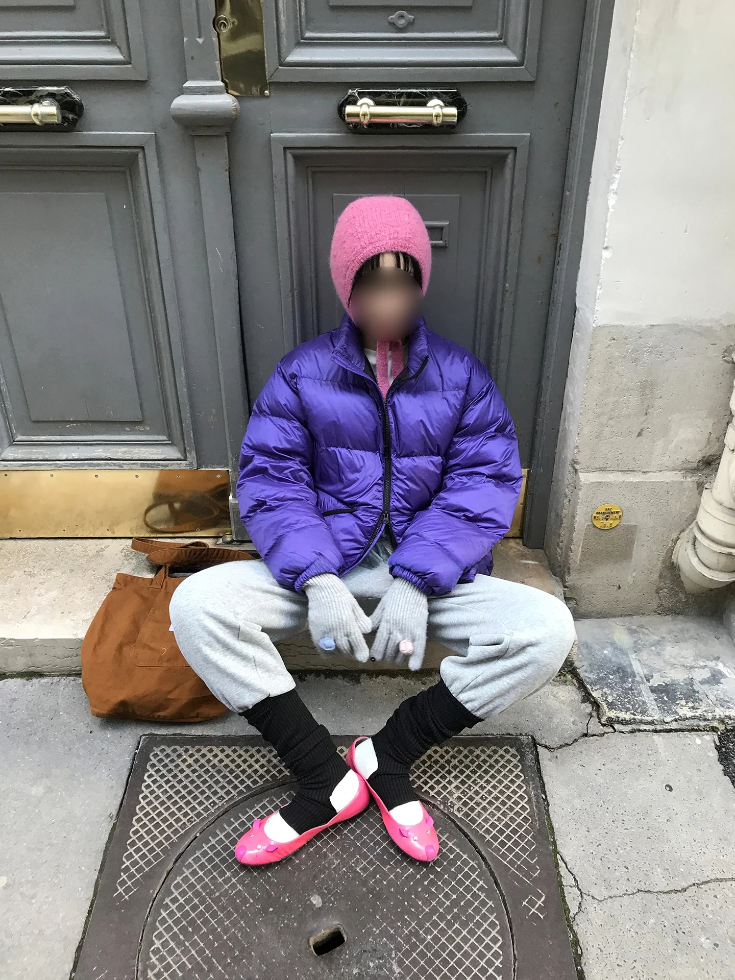 

MONA 90 White Du down ort Puffer Jaet Loose Fit Stand Collar Women's Winter Casual Sle Zipper Closure Thiened Coat