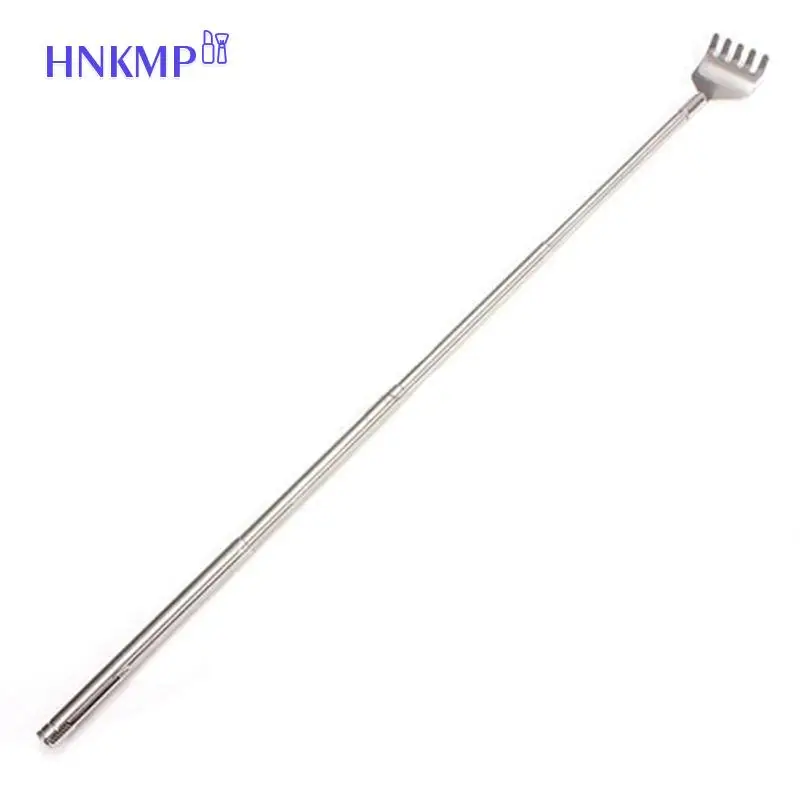 1 Pcs Hot Draagbare Rvs Telescopische Pen Cliptelescopic Back Scratcher Itch Scratch Tool Verstelbare 18Cm-53Cm