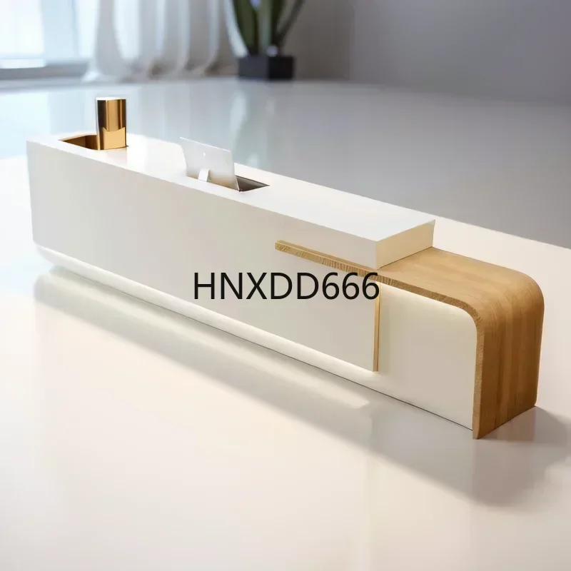 

Минималистичная мебель, современный центр красоты, стойка регистрации, кассира, магазин, кафе, профессиональный офис, роскошный приемный стол