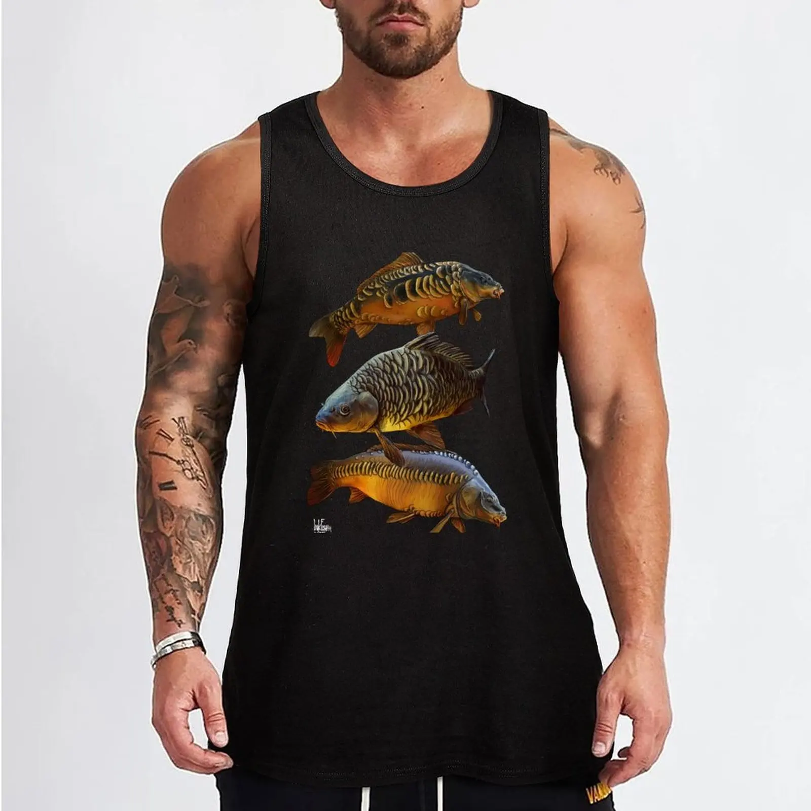 Carp gang 2 Tank Top Dry Fit Tank Top Moisture Wicking Sports Sleeveless