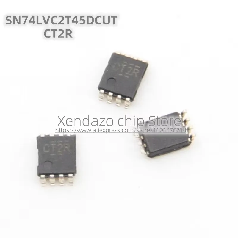 10pcs/lot SN74LVC2T45DCUT SN74LVC2T45 Silk screen CT2R VSSOP-8 package Logic chip