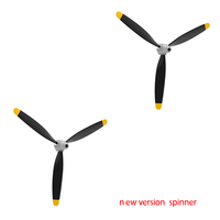 Volantex RC 3 blades Propeller  for 761-8 F4U Corsair 400mm/ 761-16  P47 Thunderbolt 400mm RC Plane parts