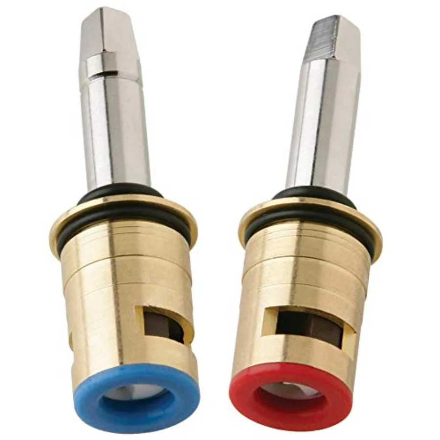 

Chicago 377XKRHJKABNF and 377XKLHJKABNF Long Ceramic 1/4-Turn Cold and Hot Cartridge Kit