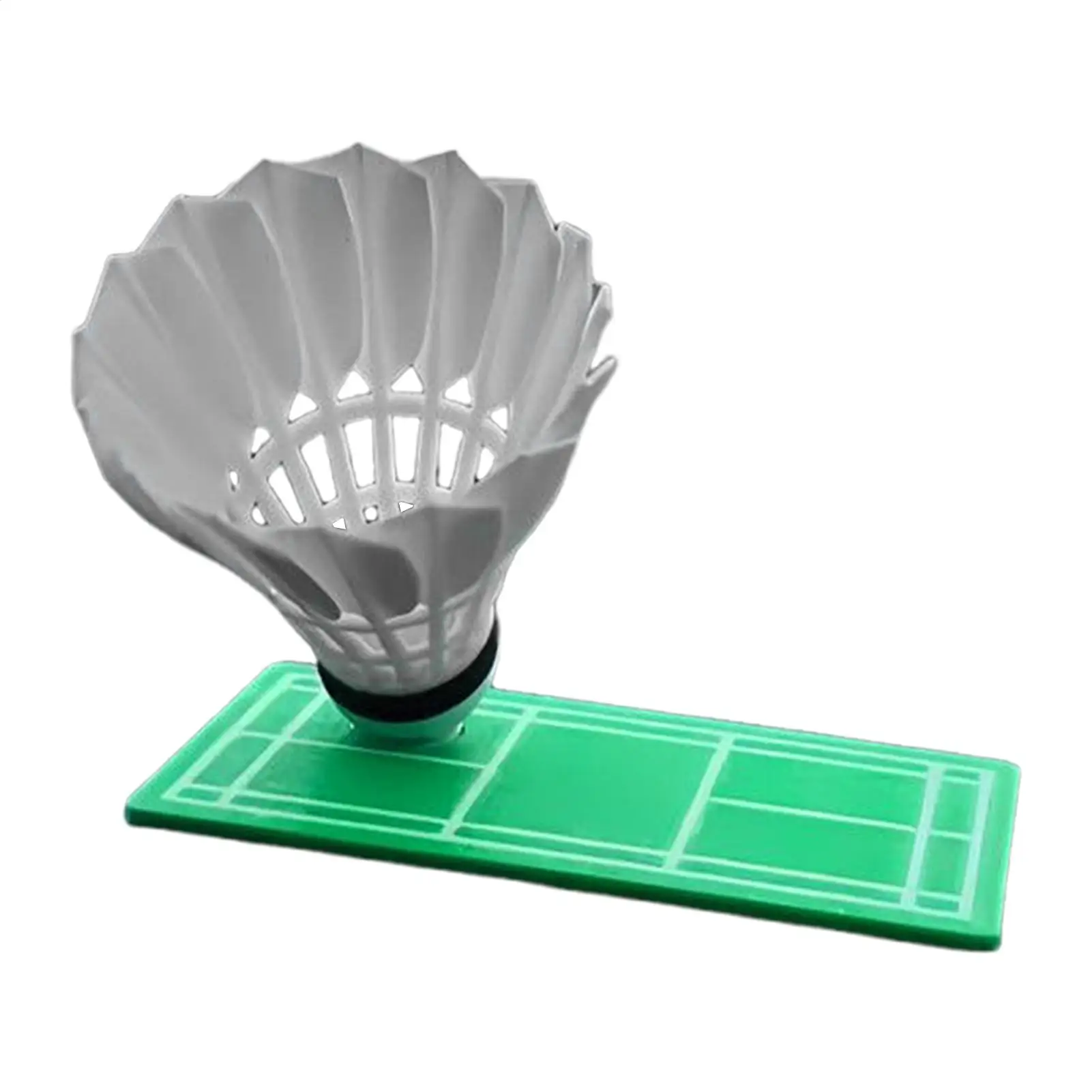Auto-Innenausstattung Sammlerstück 360-Grad Drehbares Badminton-Federball-Modell Rotierender Badminton-Federball fürs Auto