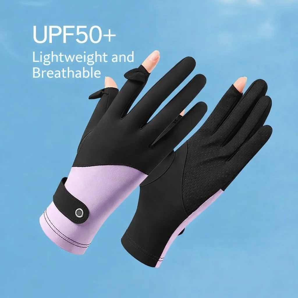 

Летние солнцезащитные перчатки Ice-Sleeve, противоскользящие перчатки без пальцев для езды на велосипеде, откидная крышка для мобильного телефона с сенсорным экраном, тонкие дышащие спортивные перчатки