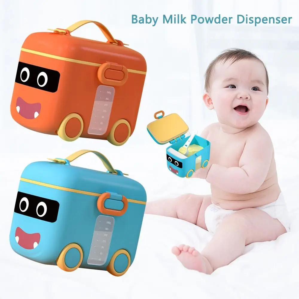 Mini Portable Safe Milk Powder Box Storage Case Sealing Moist Proof Dispenser Baby Milk Powder Dispenser